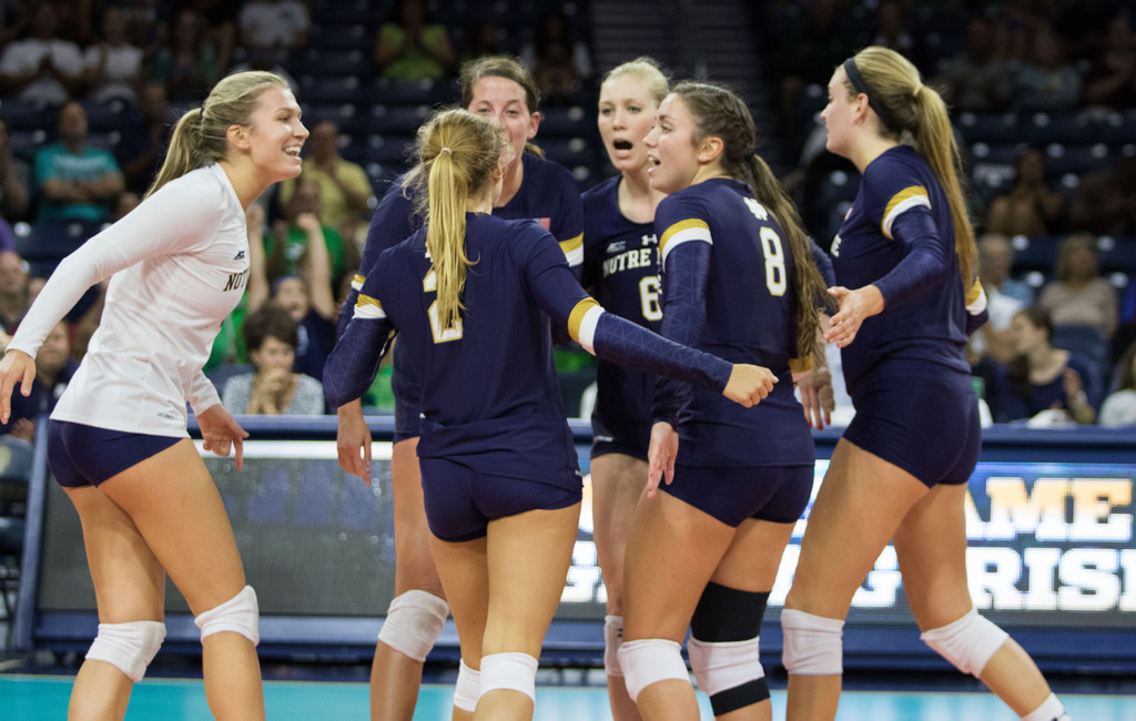 Notre Dame Volleyball vs. Seton Hall