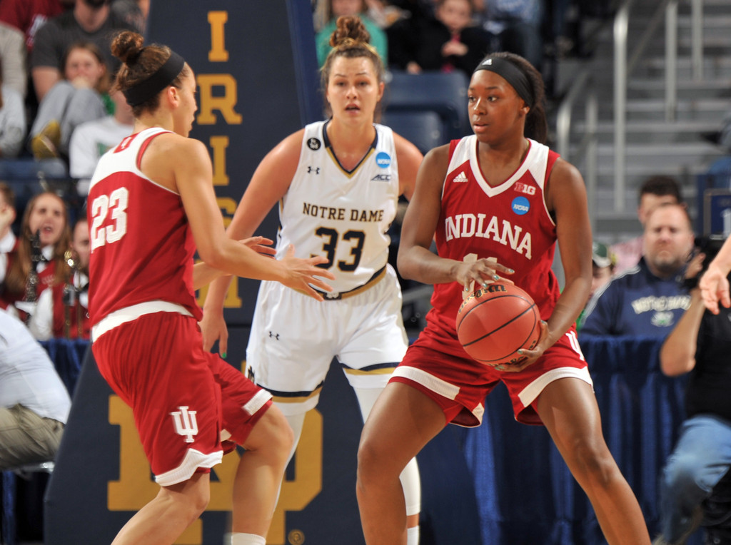 #2/3 Irish Outlast Indiana 87-70, Advance to Sweet 16