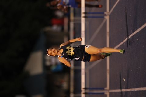 Kaila Barber earned her ticket to the 2012 NCAA Outdoor Championships following her sixth-place performance in the 400m hurdles.