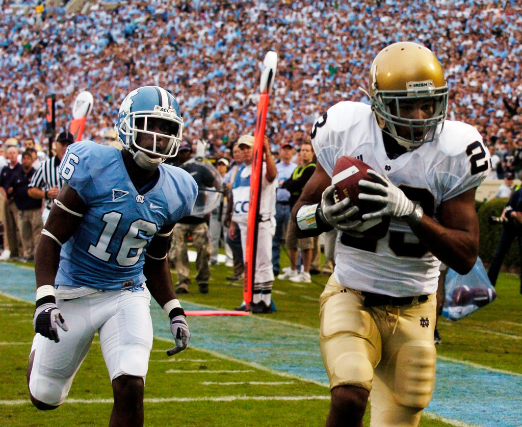 Notre Dame vs. North Carolina 2008 (AP)