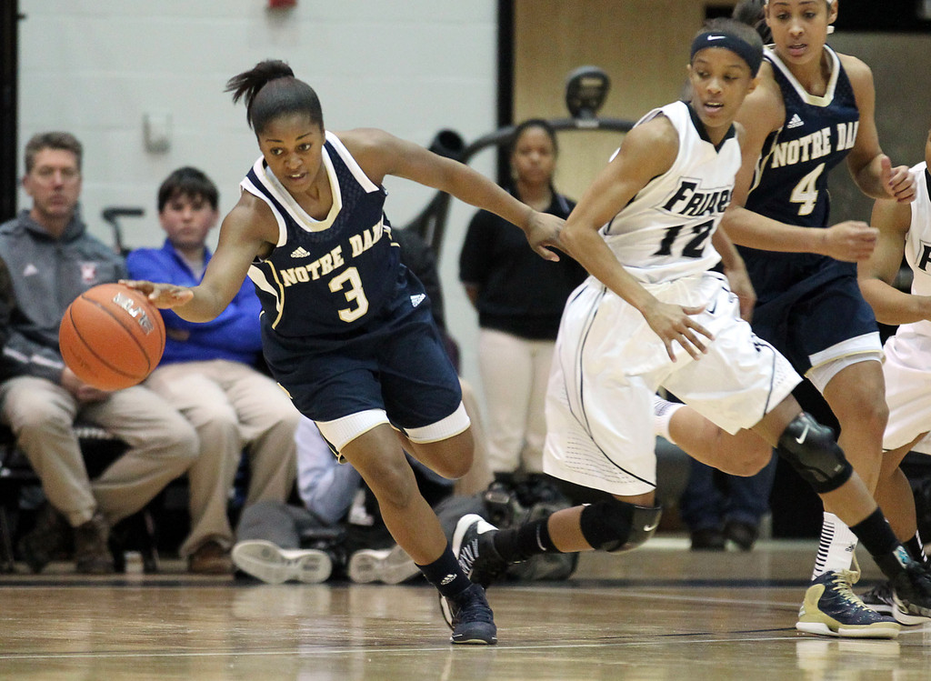 No. 2 Notre Dame Clinches Share of BIG EAST Title With 92-57 Win At Providence (AP)