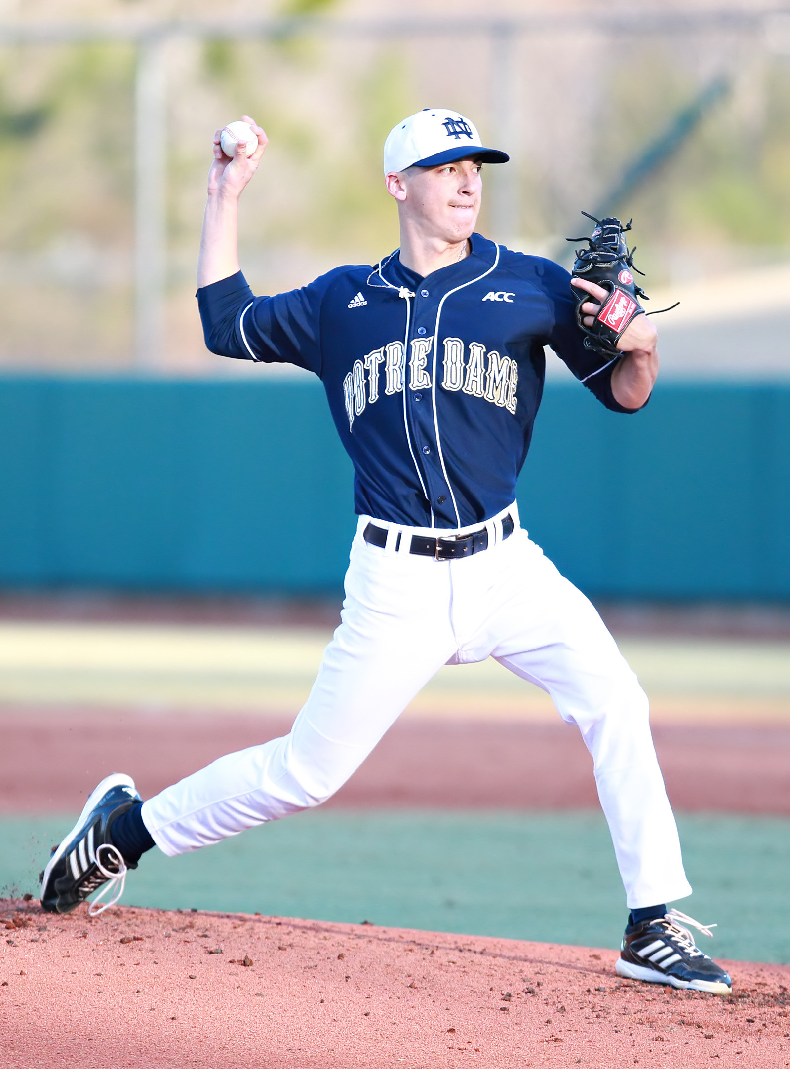 Irish Beat Virginia Tech 2-1 For First ACC Win Sean Fitzgerald threw his first career complete game Friday night as the Irish earned their first ACC win in program history.