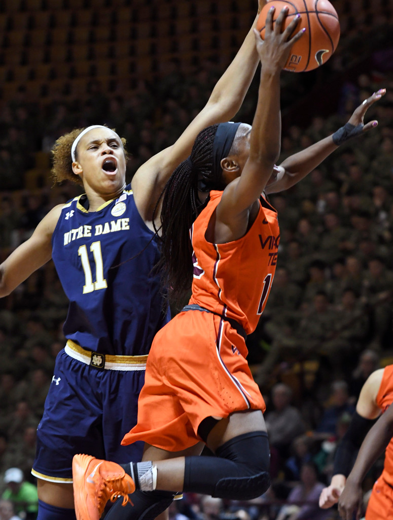 Notre Dame 76, Virginia Tech 59
