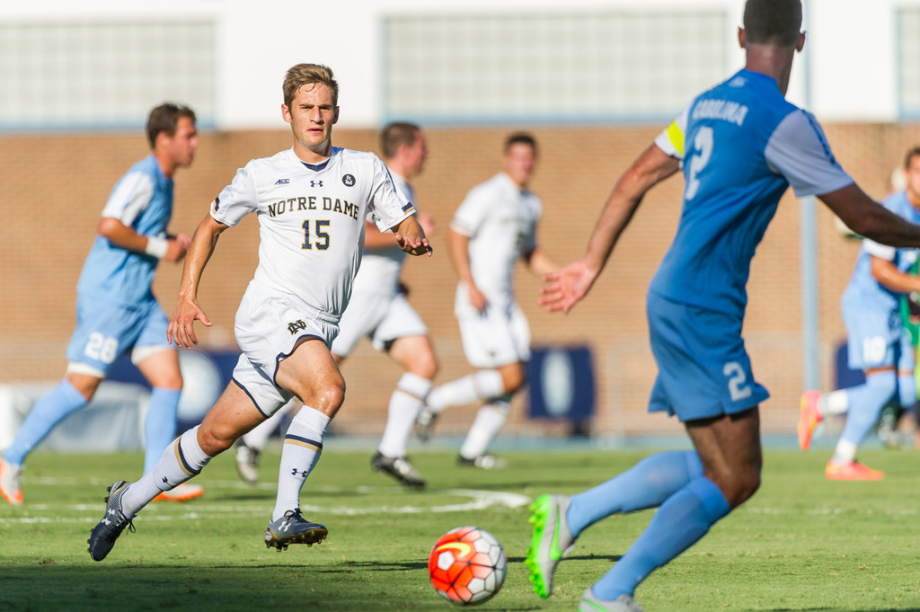 Notre Dame Men's Soccer at UNC (9/18/15)