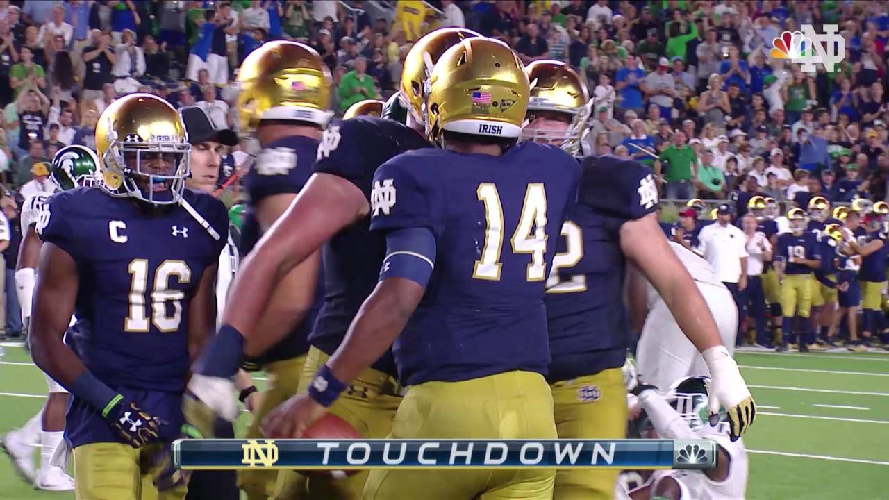 Notre Dame Michigan State Highlights