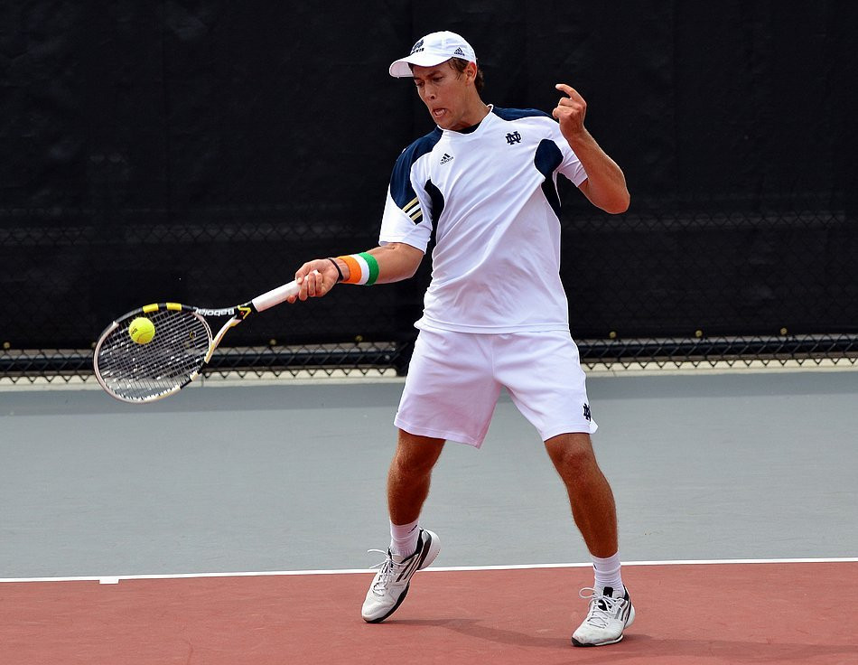 Men’s Tennis Set For Irish Showdown In Dublin Senior Blas Moros won at three singles to help the Irish earn a 4-1 win over No. 29 Cornell.