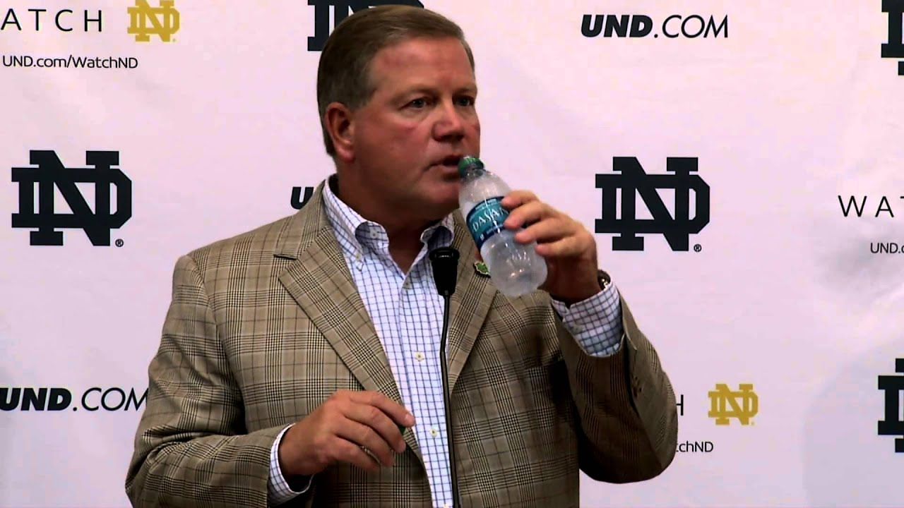 Brian Kelly Michigan Preview Press Conference - Sept. 3, 2013