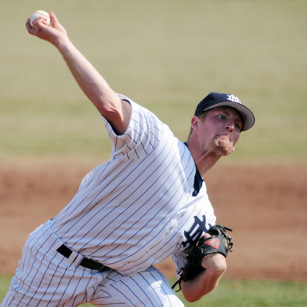 Irish Complete Doubleheader Sweep of West Virginia, 3-0, As Maust Hurls Complete Game Shutout Eric Maust