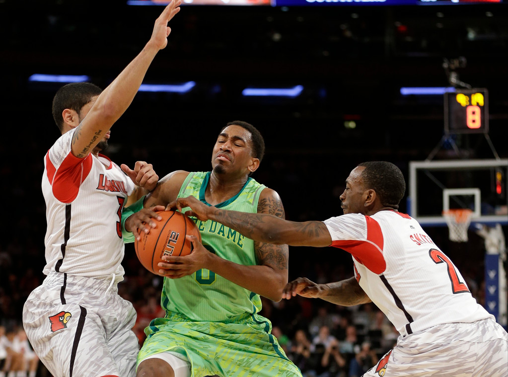 No. 24 Notre Dame Knocked Out of BIG EAST Tournament (AP)