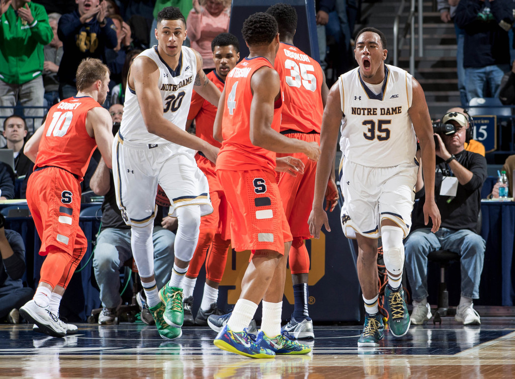 Syracuse at No. 9/8 Notre Dame