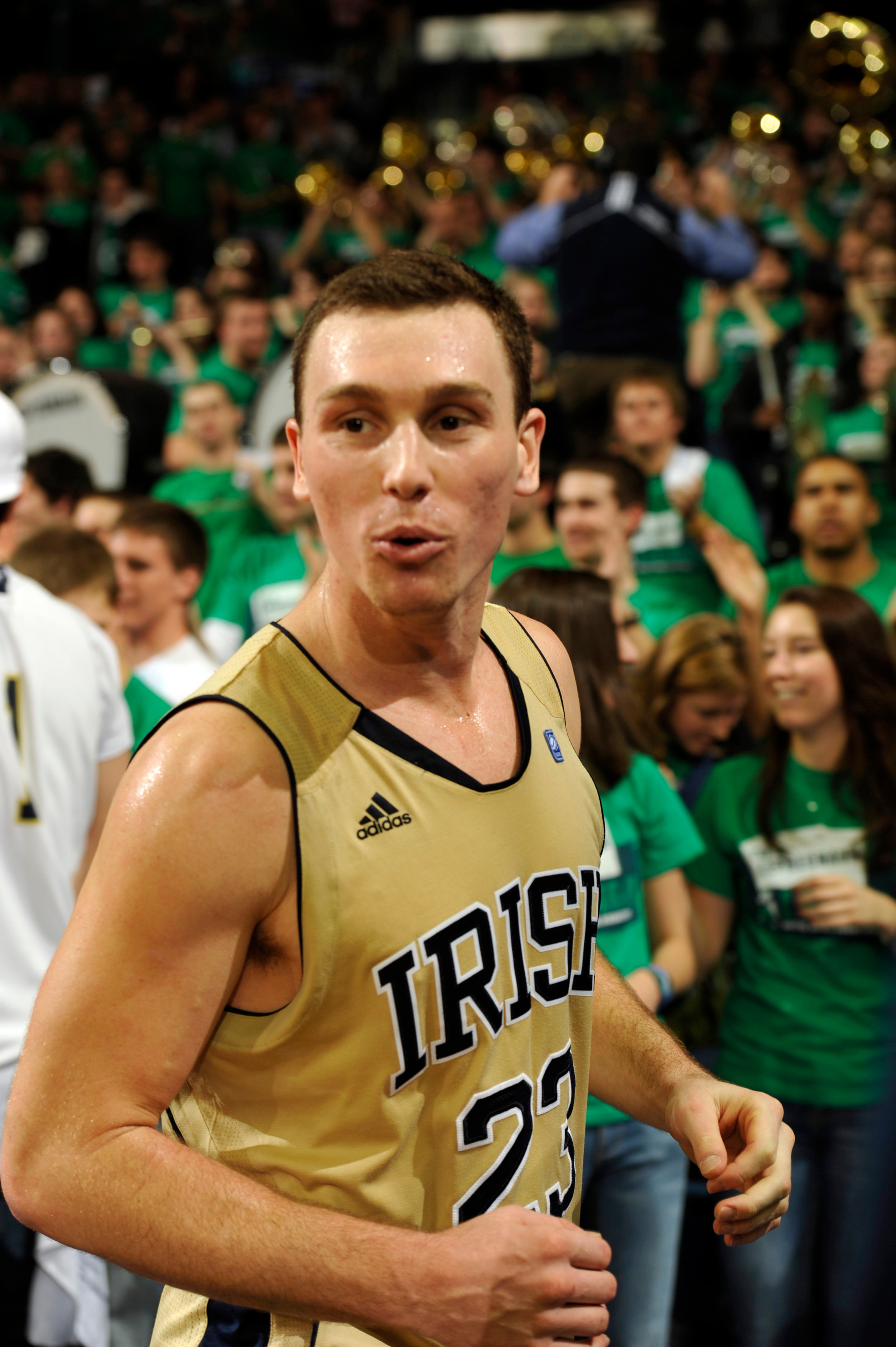 Ben Hansbrough Named To BIG EAST Weekly Honor Roll For Second Straight Week Marquette Notre Dame Basketball