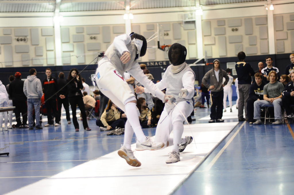 Notre Dame Fencing MFC Individules Championship on March 3, 2012