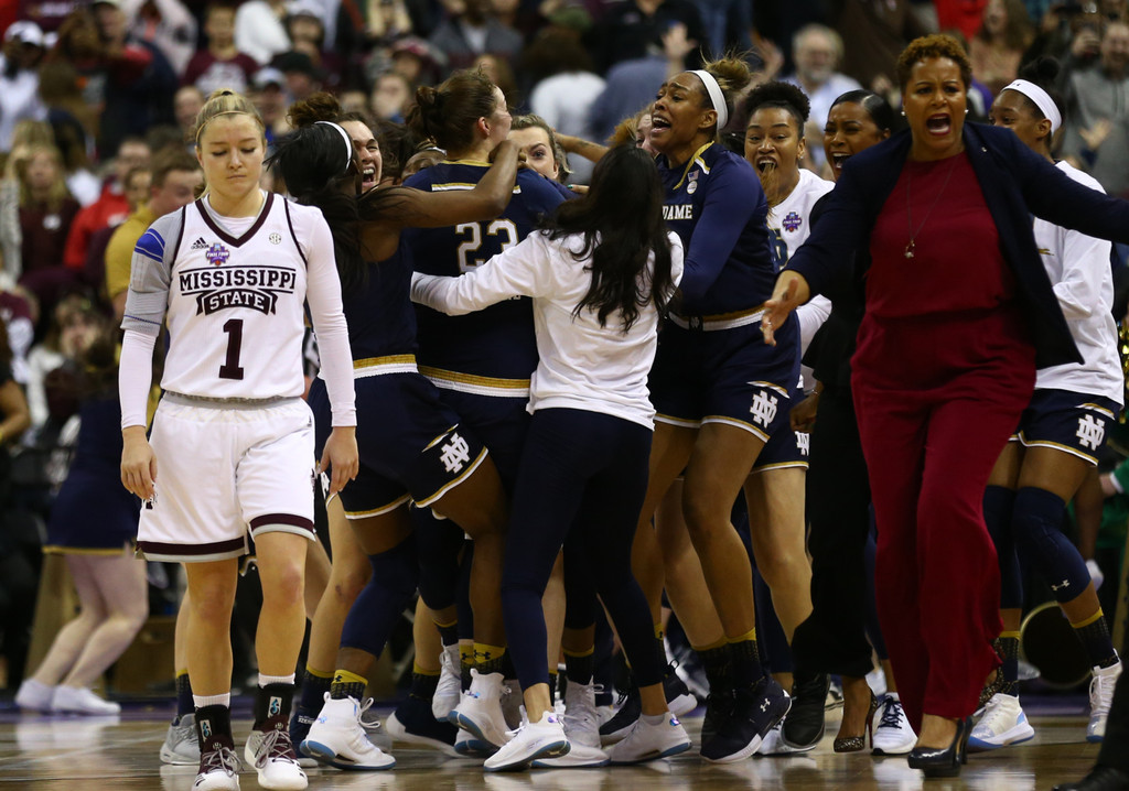 NCAA National Championship: ND WBB 61, Mississippi State 58 (USATSI)