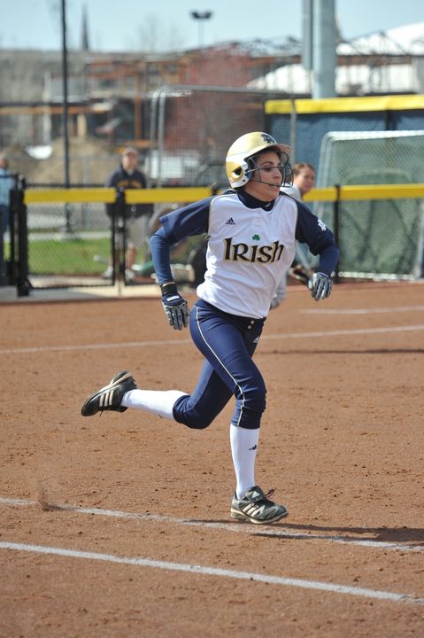 Notre Dame remained in second place in the BIG EAST Conference standings after Sunday's sweep.