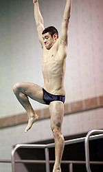 Junior diver Steven Crowe posted a career-best point total of 352.28 to win the three-meter competition versus Louisville on Saturday.