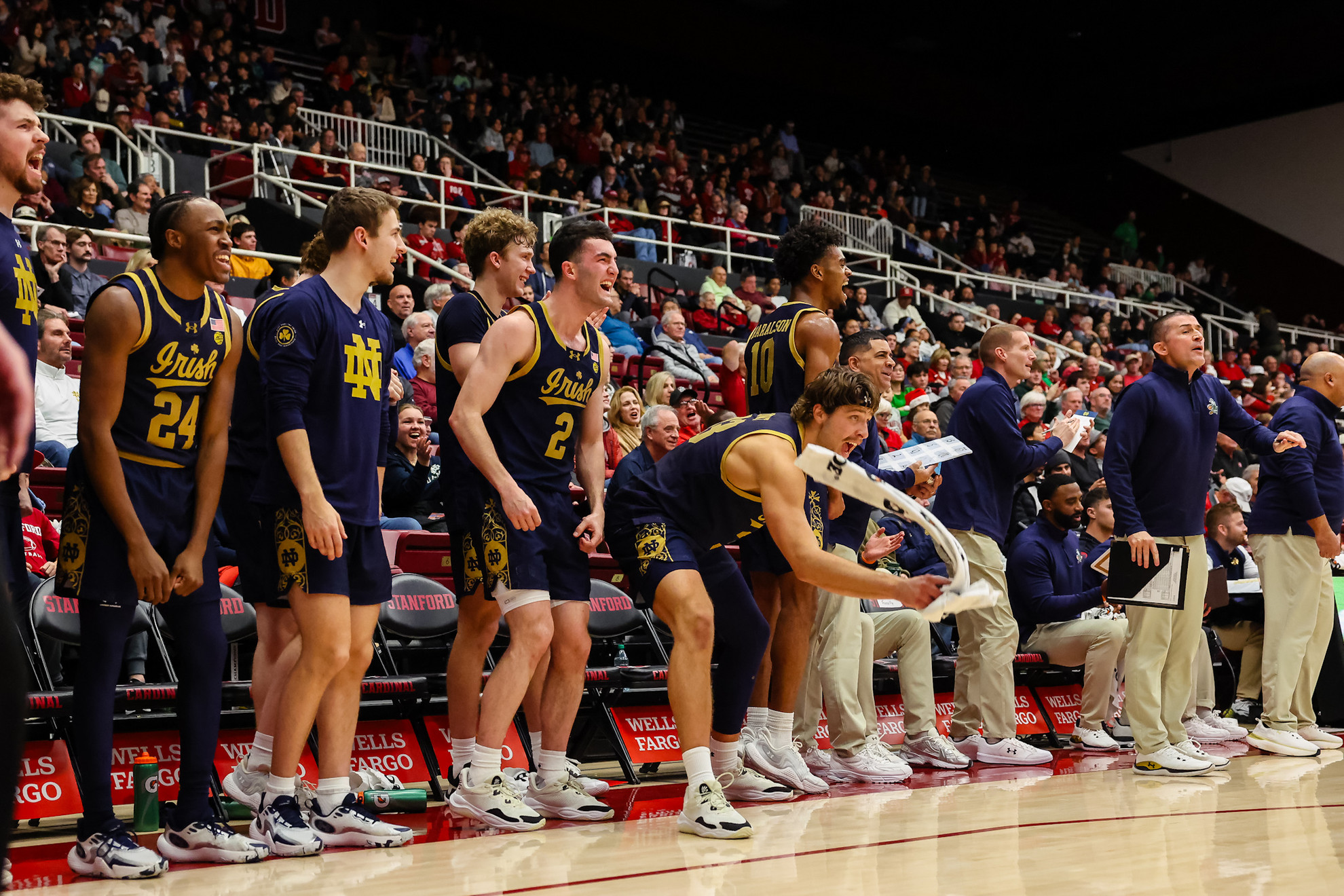 Irish Defense Leads to 47-40 ACC Opening Win Over Stanford Irish Defense Leads to 47-40 ACC Opening Win Over Stanford