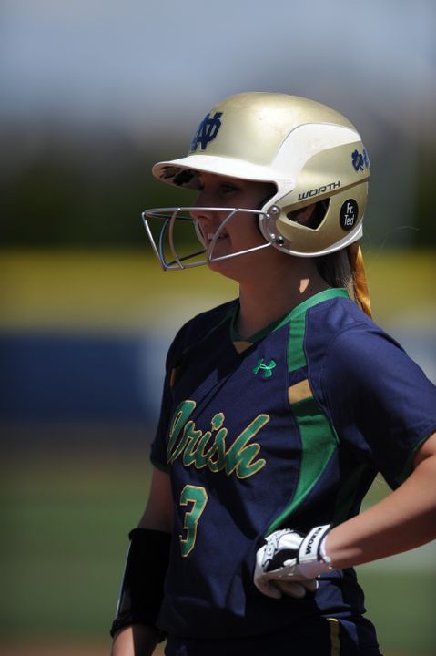 Emilee Koerner ('15) became the first Notre Dame softball player to be named an All-American in three different seasons, copping NFCA All-America third team honors on Wednesday