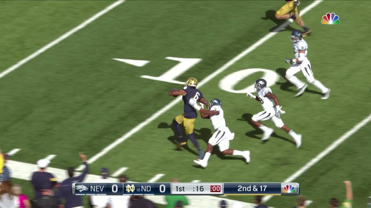 Quick Play: Equanimeous St. Brown Catch