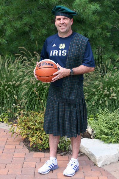 Mike Brey To Participate In ‘Men In Kilts’ To Benefit Ronald McDonald House Charities With only two days remaining, Irish head coach Mike Brey sits in fourth place. All Irish fans are encouraged to vote.