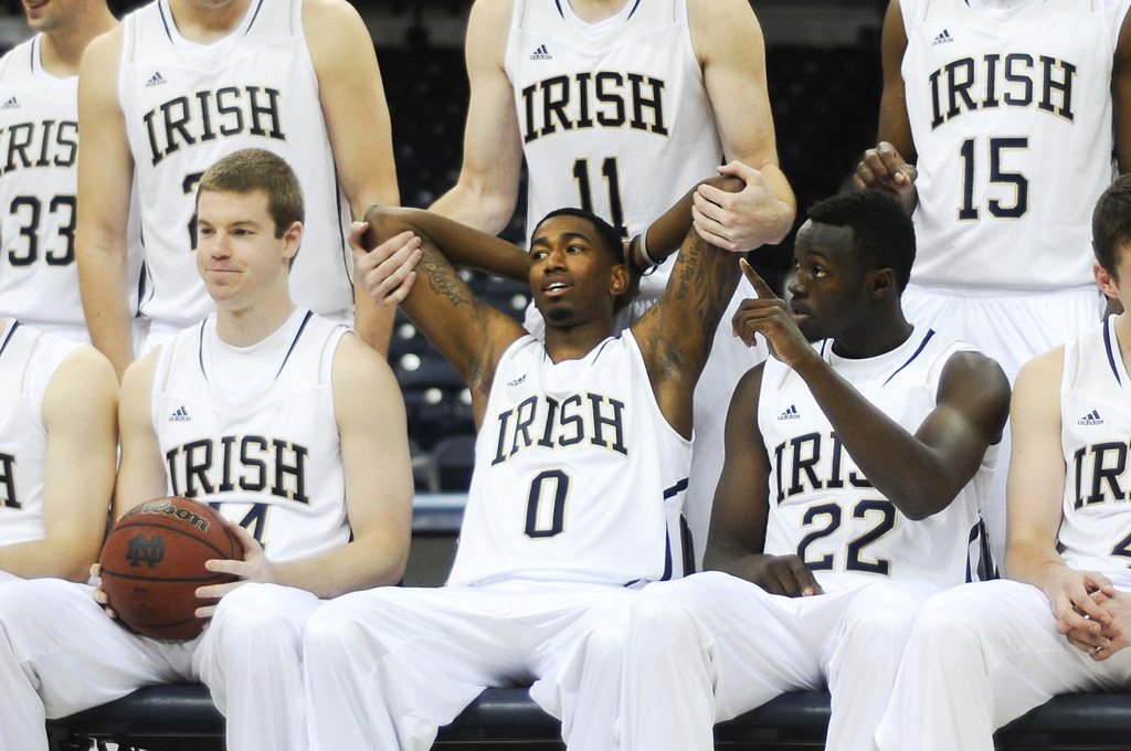 Notre Dame Media Day 10-11-2012 Men's Basketball