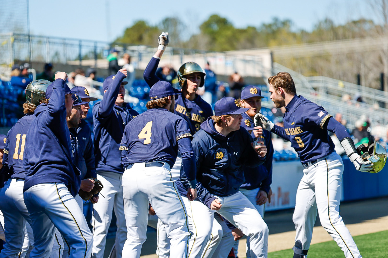 Notre Dame Takes Game Two Against the Hawks Notre Dame Takes Game Two Against the Hawks