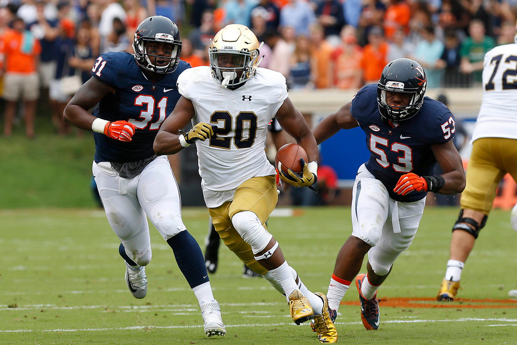 Notre Dame 34, Virginia 27