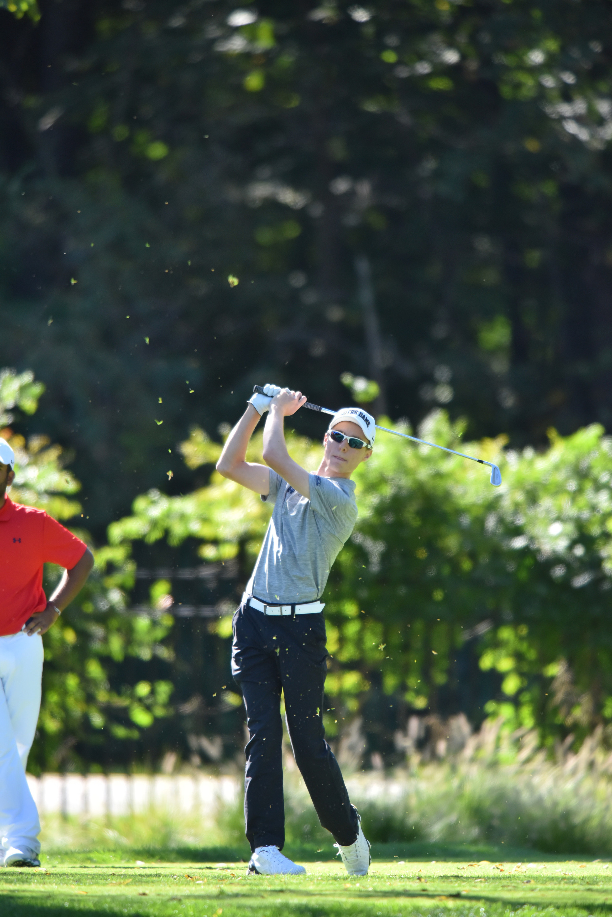 Rain Suspends Play During First Round Of 2016 Border Olympics Freshman Ben Albin