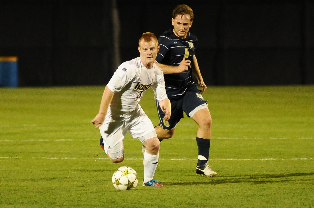 Notre Dame Men's Soccer vs Marquette on 10-24-2012