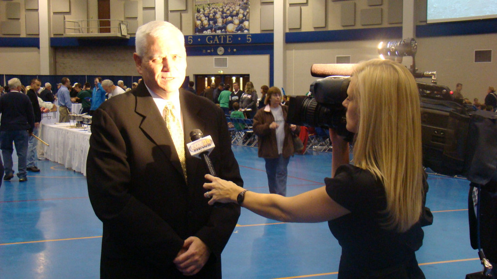 Hockey Drop the Puck Event