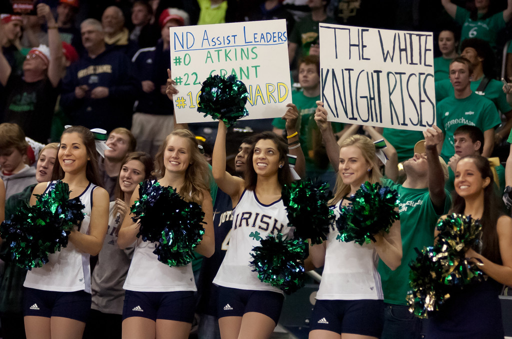 ESPN College GameDay visits Notre Dame Men's Basketball vs Louisville on 02-09-2013