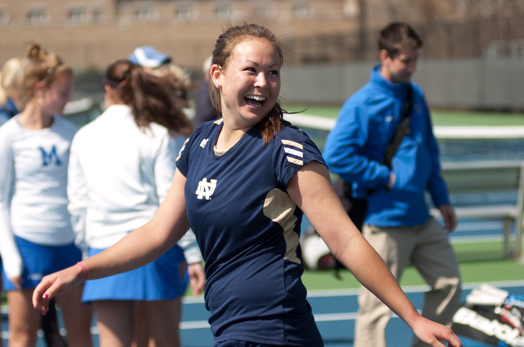 04-07-2013 Notre Dame Women's Senior Day