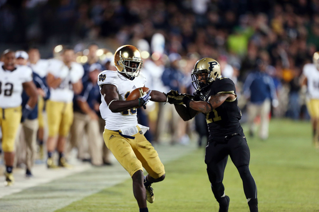 Notre Dame at Purdue (USATSI)