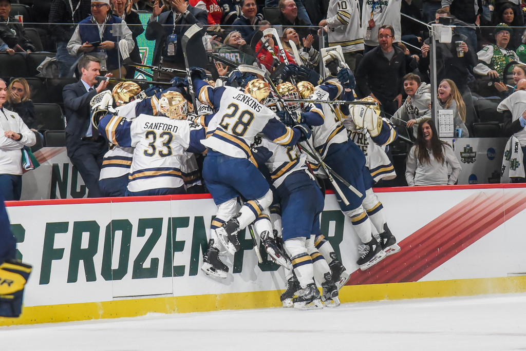 No. 1 Notre Dame Hockey vs. Michigan, National Semifinal