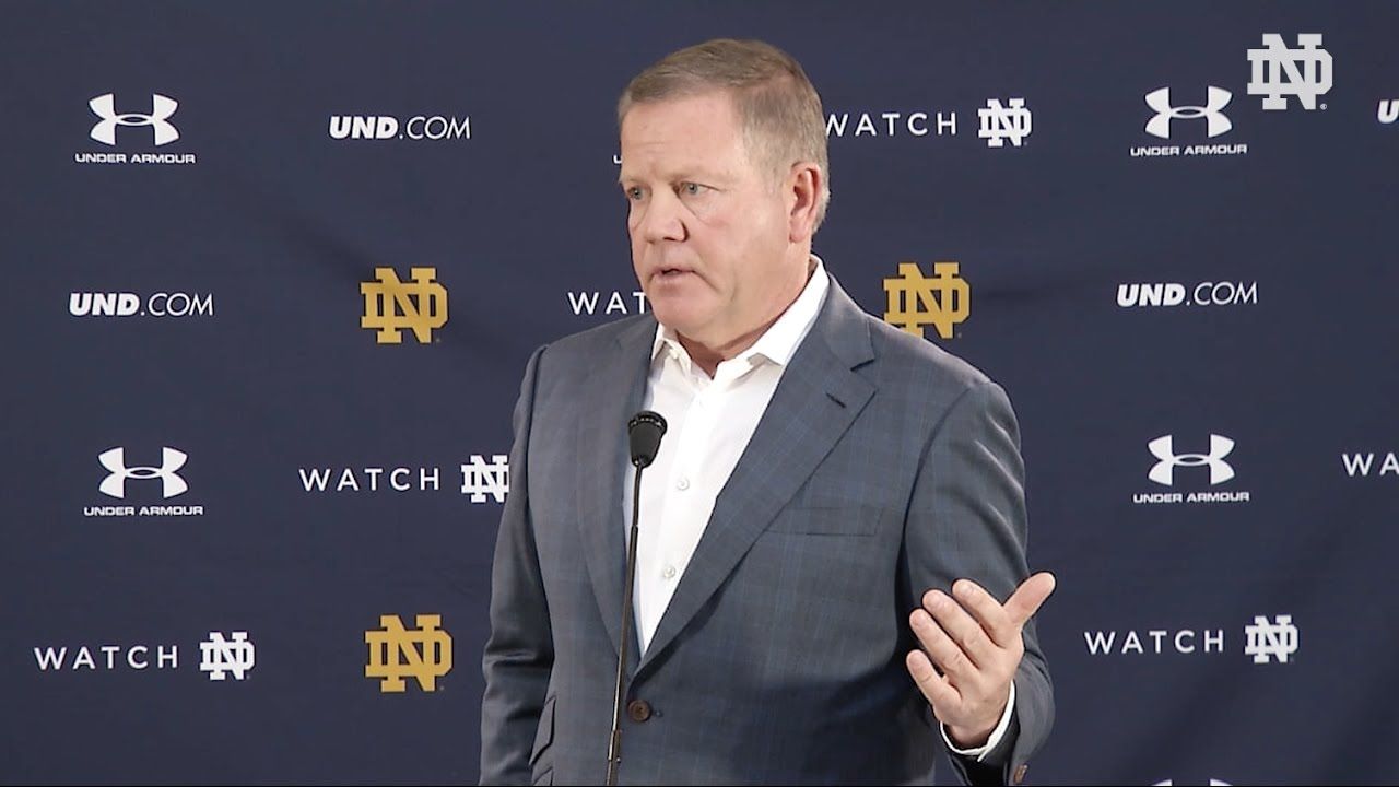 Brian Kelly Press Conference - Spring Practice