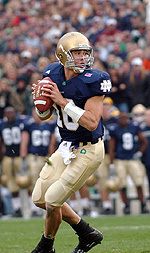 Notre Dame quarterback Brady Quinn was selected as the Cingular All-America Player of the Year.