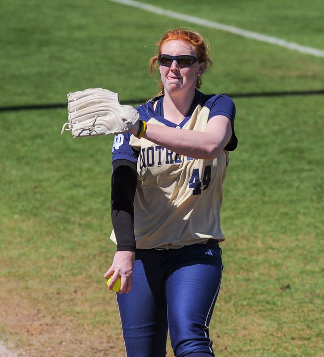 Senior Laura Winter was named the ACC Pitcher of the Week for the second time this season on Monday