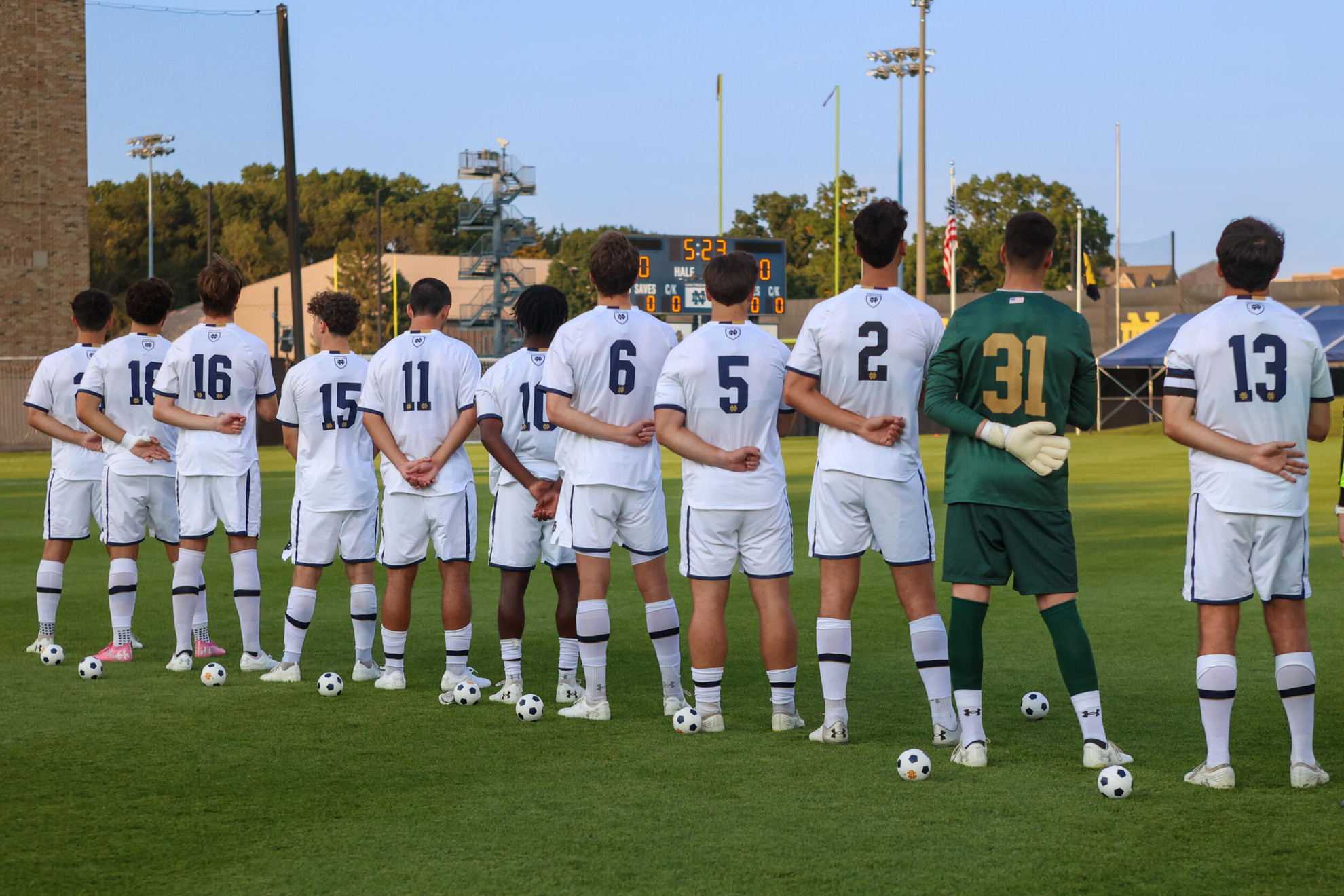 MSOC2425_GM05_STAN_027_Anthem_Lineup Men's Soccer 2008-09