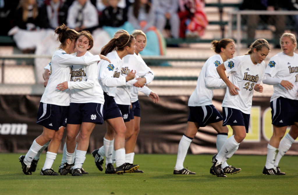 NCAA Women's College Cup semifinal vs. Stanford