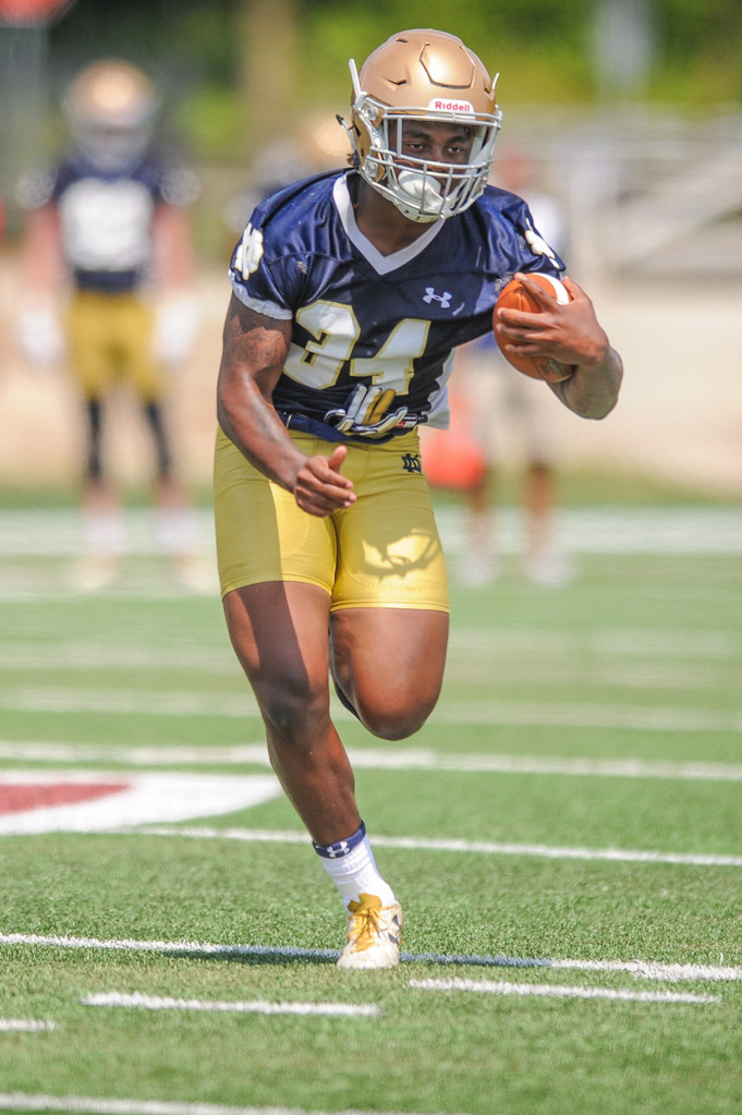 2017 Notre Dame Football Fall Camp - Practice One
