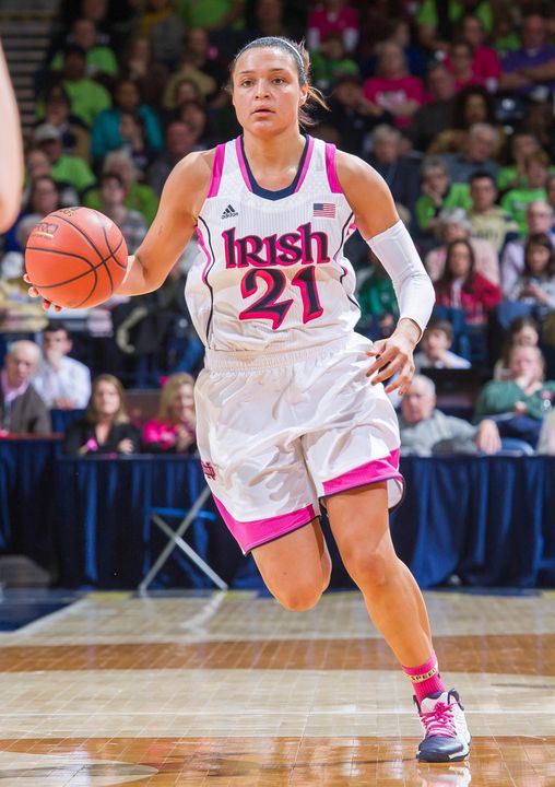 Senior guard/tri-captain Kayla McBride was named the Most Outstanding Player of last year's BIG EAST Championship after averaging 16.7 points per game and leading the Fighting Irish to their first conference tournament title since 1994.