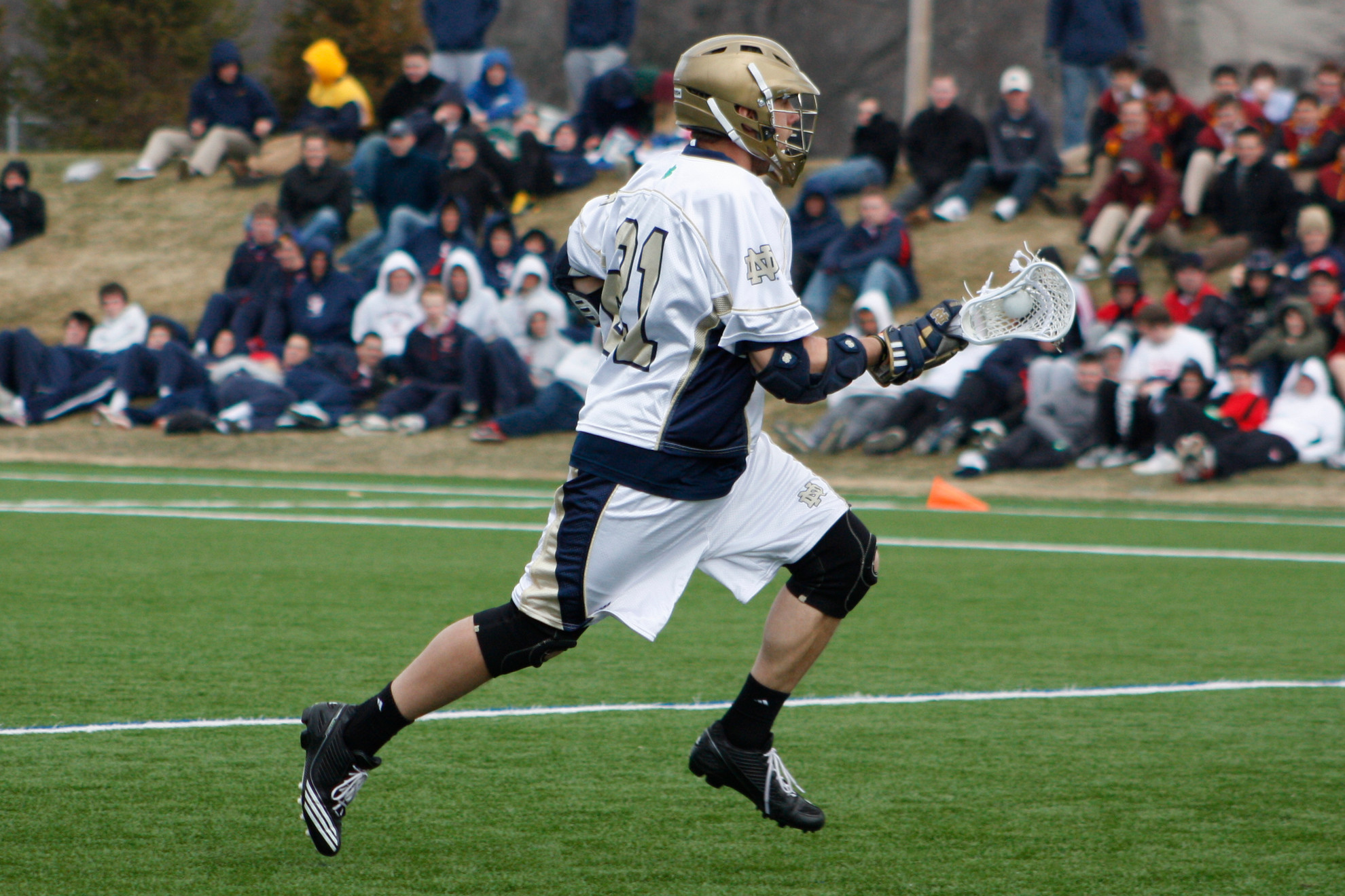 No. 2 Notre Dame Plays Host To Georgetown On Sunday On ESPNU Senior Jake Marmul ranks 22nd nationally with a .556 faceoff winning percentage.