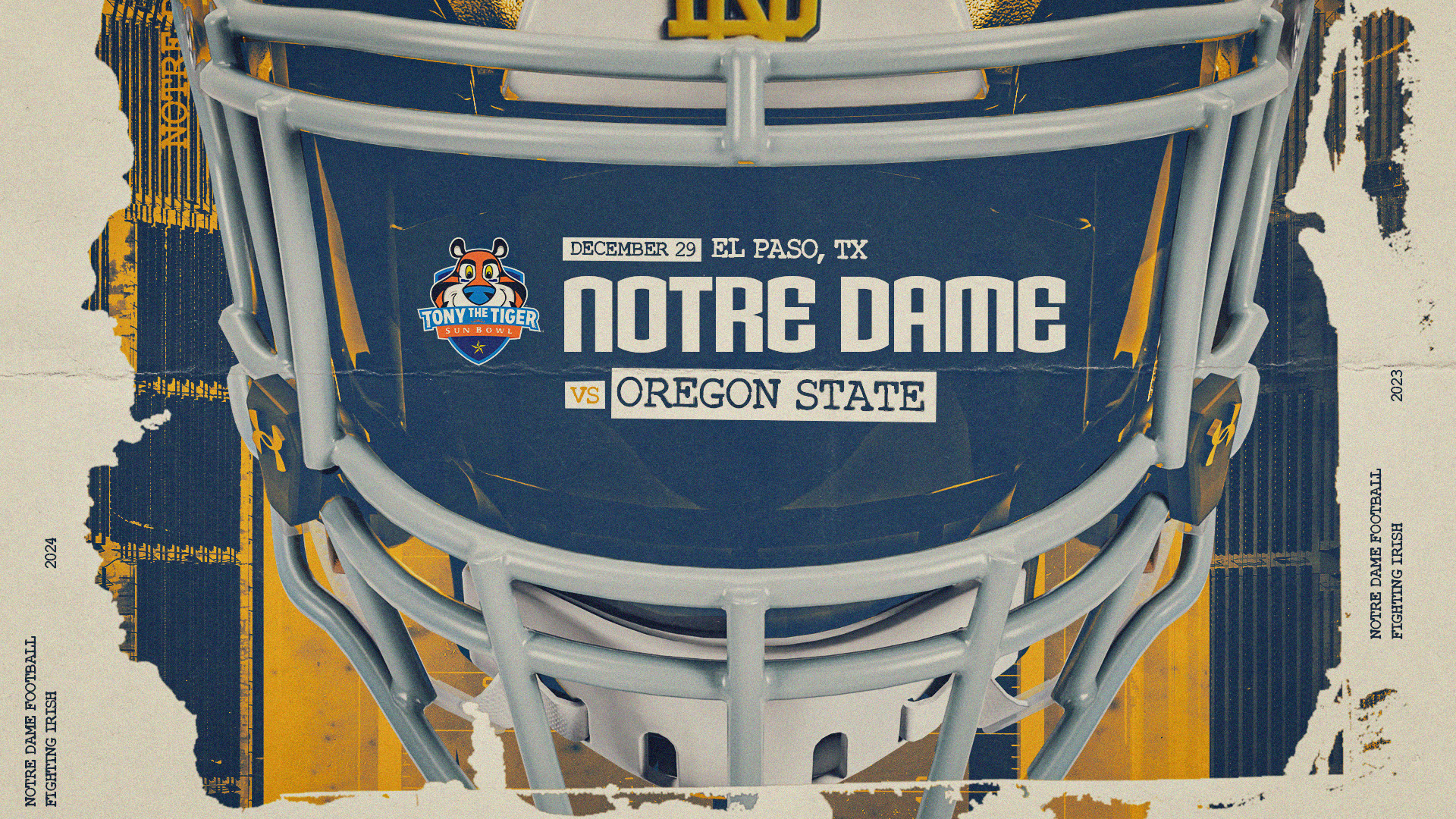 Irish To Face Oregon State In Sun Bowl Irish To Face Oregon State In Sun Bowl