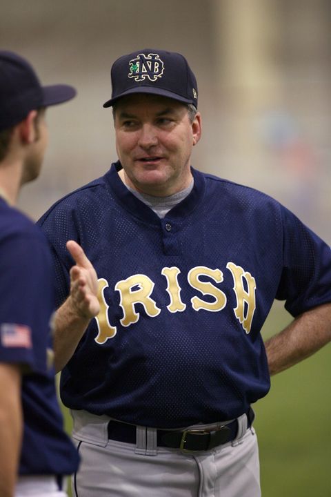 Dave Schrage is embarking on his second season as head coach of the Notre Dame baseball program.