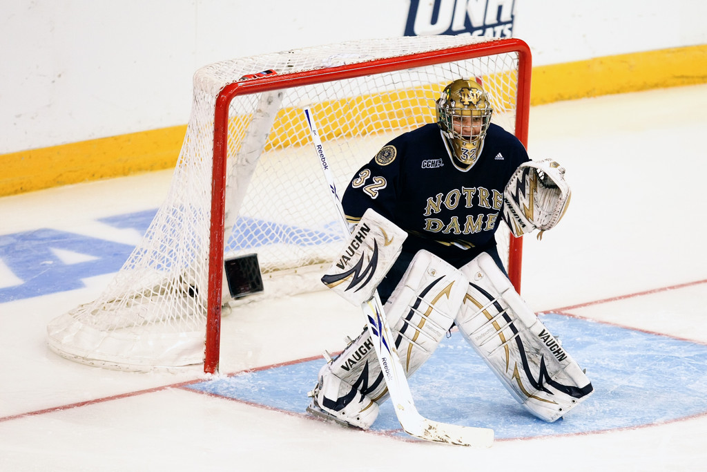 Lee's OT Goal Pushes Irish Past Merrimack in NCAAs (AP)