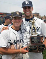 Countdown To First Pitch: In The Dugout With Evan Danieli Freshman Evan Danieli.