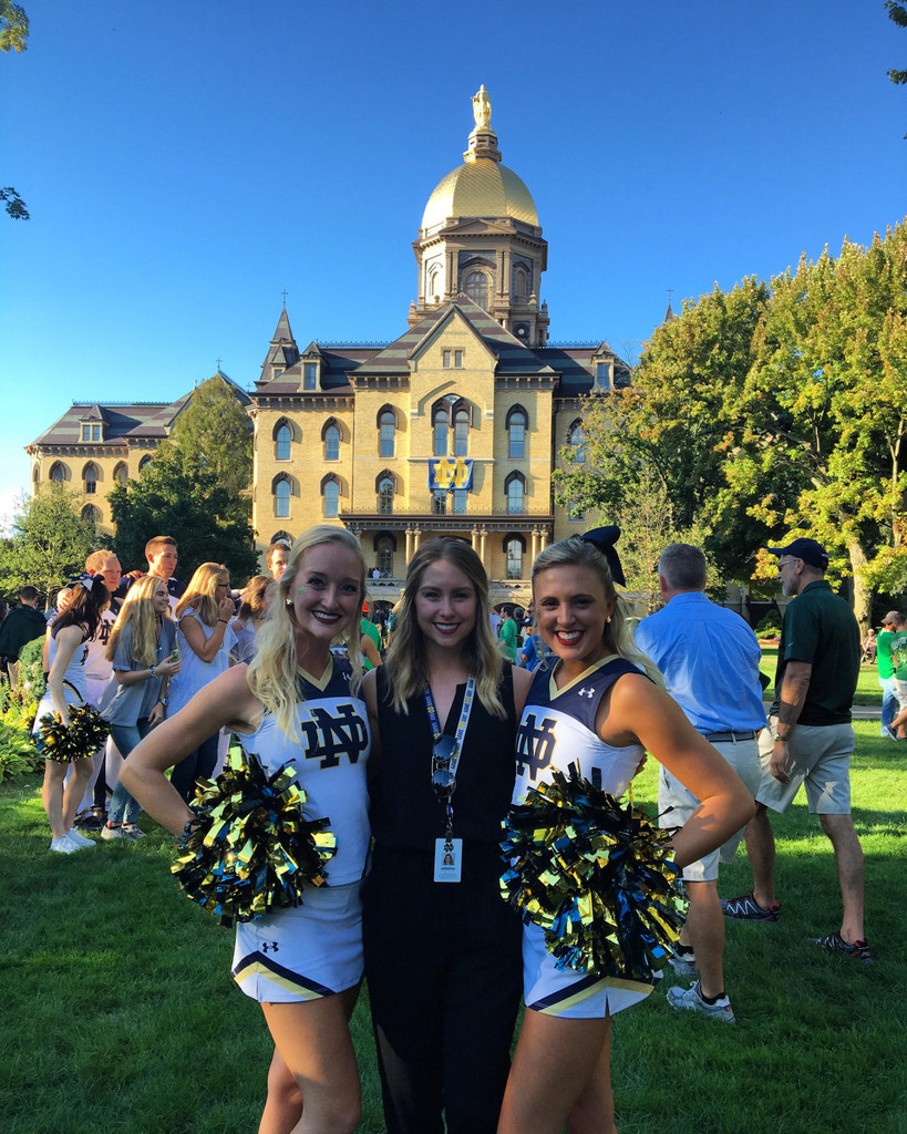 Notre Dame Cheerleading