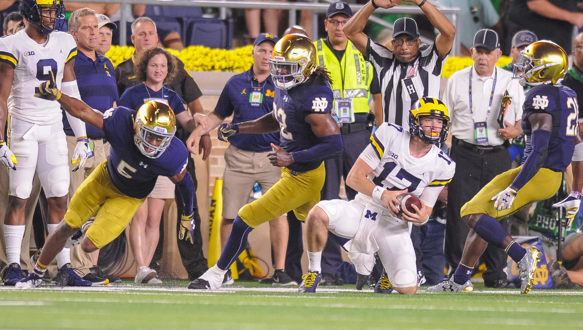 Irish Look To Buck Recent Big House History Irish Look To Buck Recent Big House History