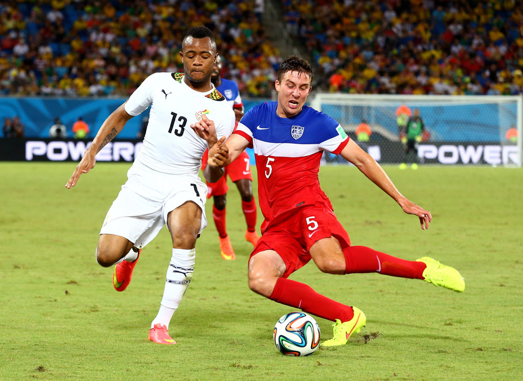 Matt Besler at the FIFA World Cup (USATSI)