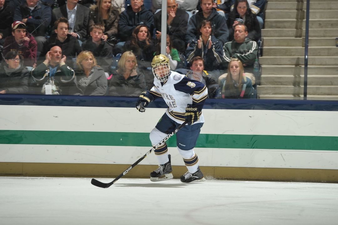 Sophomore defenseman Robbie Russo is tied for the team lead in power-play goals with two.