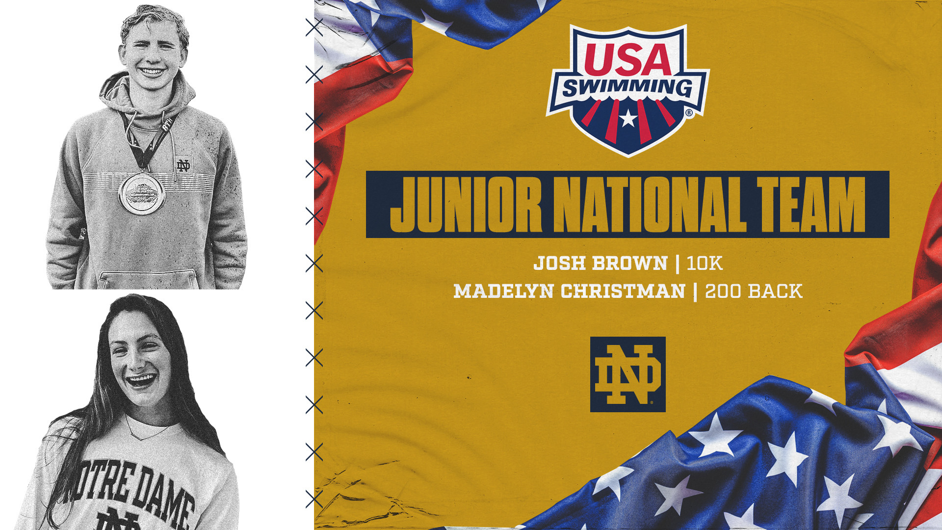 Irish Have Two Named to Junior National Team Irish Have Two Named to Junior National Team